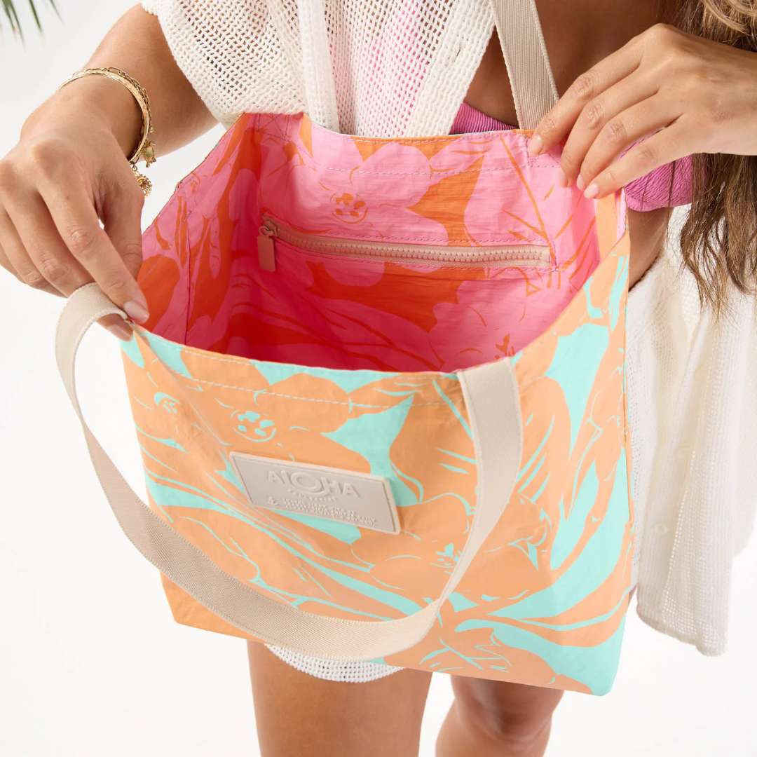 Aloha Lei Garden Reversable Tote - Aloha Collection
