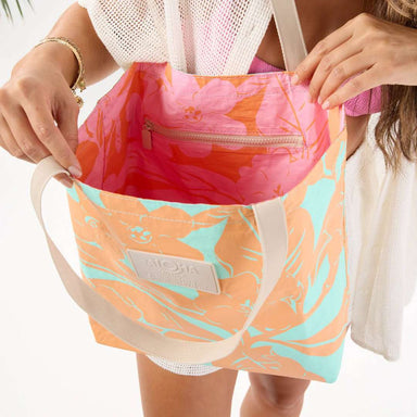 Aloha Lei Garden Reversable Tote - Aloha Collection