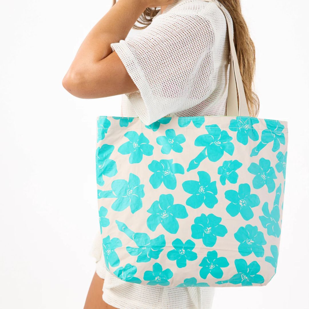 Aloha Puakenikeni Buds RVS Tote - Aloha Collection