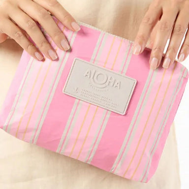 Aloha Summer Stripe Small Pouch - Aloha Collection
