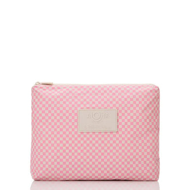 Aloha Tiny Check Mid Pouch - Aloha Collection