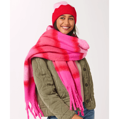 Amelia Scarf - Red - Shiraleah