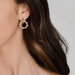 Anabel Aram Bamboo Double Hoop Earrings - Anabel Aram Jewelry