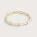 Anabel Aram Bamboo Enameled Hinged Bangle - Anabel Aram Jewelry