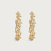 Anabel Aram Coral Hoop Earrings - Anabel Aram Jewelry