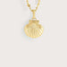 Anabel Aram Milos Multi Bead Necklace Pearl w/ Shell Locket Charm - Anabel Aram Jewelry