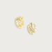 Anabel Aram Monstera Palm Earrings - Anabel Aram Jewelry