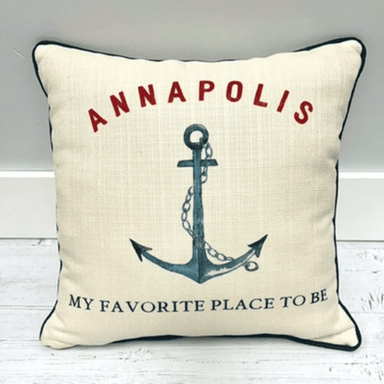 Anchor Favorite Place to Be Pillow - Little Birdie