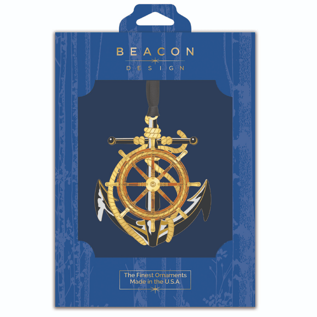 Anchor & Wheel Ornament - Beacon Designs