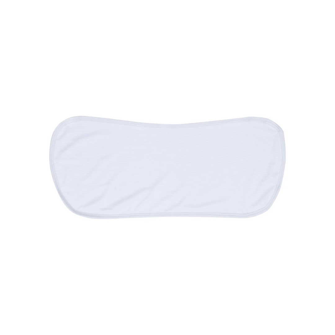 Angel Dear 2 - ply Burp Cloth w/ Binding - Stripe Classic Blue - Angel Dear