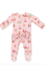 Angel Dear 2way Ruffle Back Zip Footie- Vint Rein/Santa Pk - Angel Dear