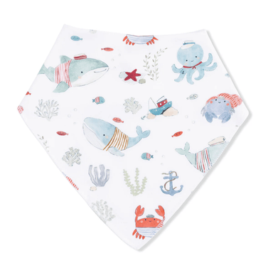 Angel Dear Bandana Bib - Sailor Sea Creatures - Angel Dear