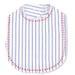 Angel Dear Feeding Bib - Baseball Stripe - Angel Dear
