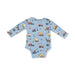 Angel Dear Long Sleeve Bodysuit Crayon Construction - Angel Dear