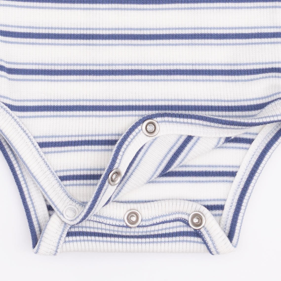 Angel Dear Long Sleeve Bodysuit Vintage Stripe Blue - Angel Dear