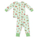 Angel Dear Long Sleeve Loungewear Set Vintage Reindeer & Santa - Angel Dear