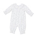 Angel Dear Smocked Long Sleeve Romper in Rose Briar - Angel Dear