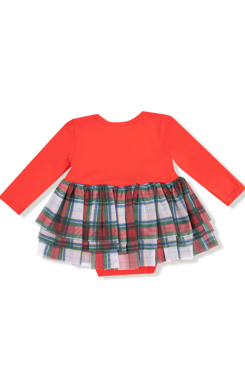Angel Dear Tutu Bodysuit - Holiday Plaid - Angel Dear