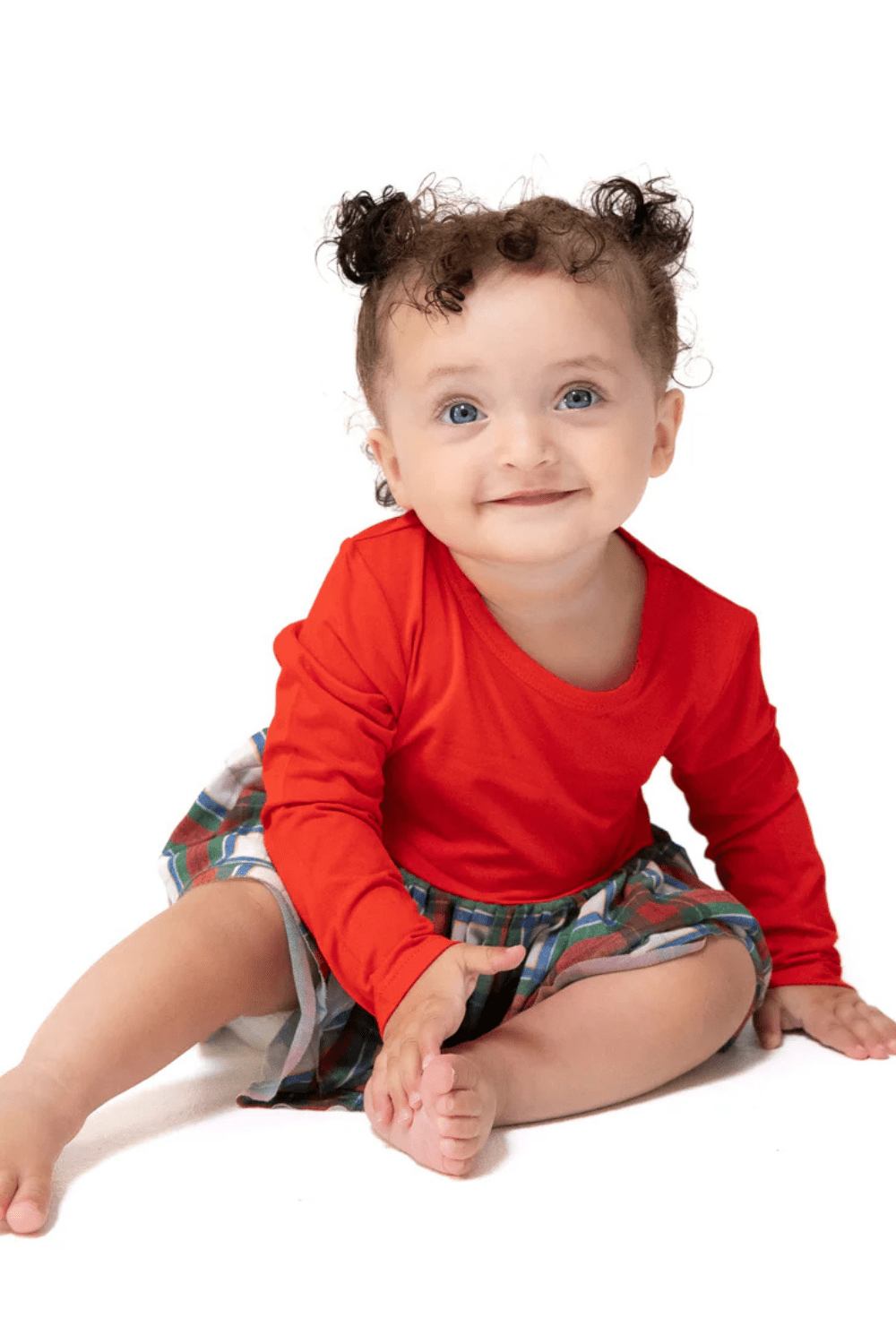 Angel Dear Tutu Bodysuit - Holiday Plaid - Angel Dear