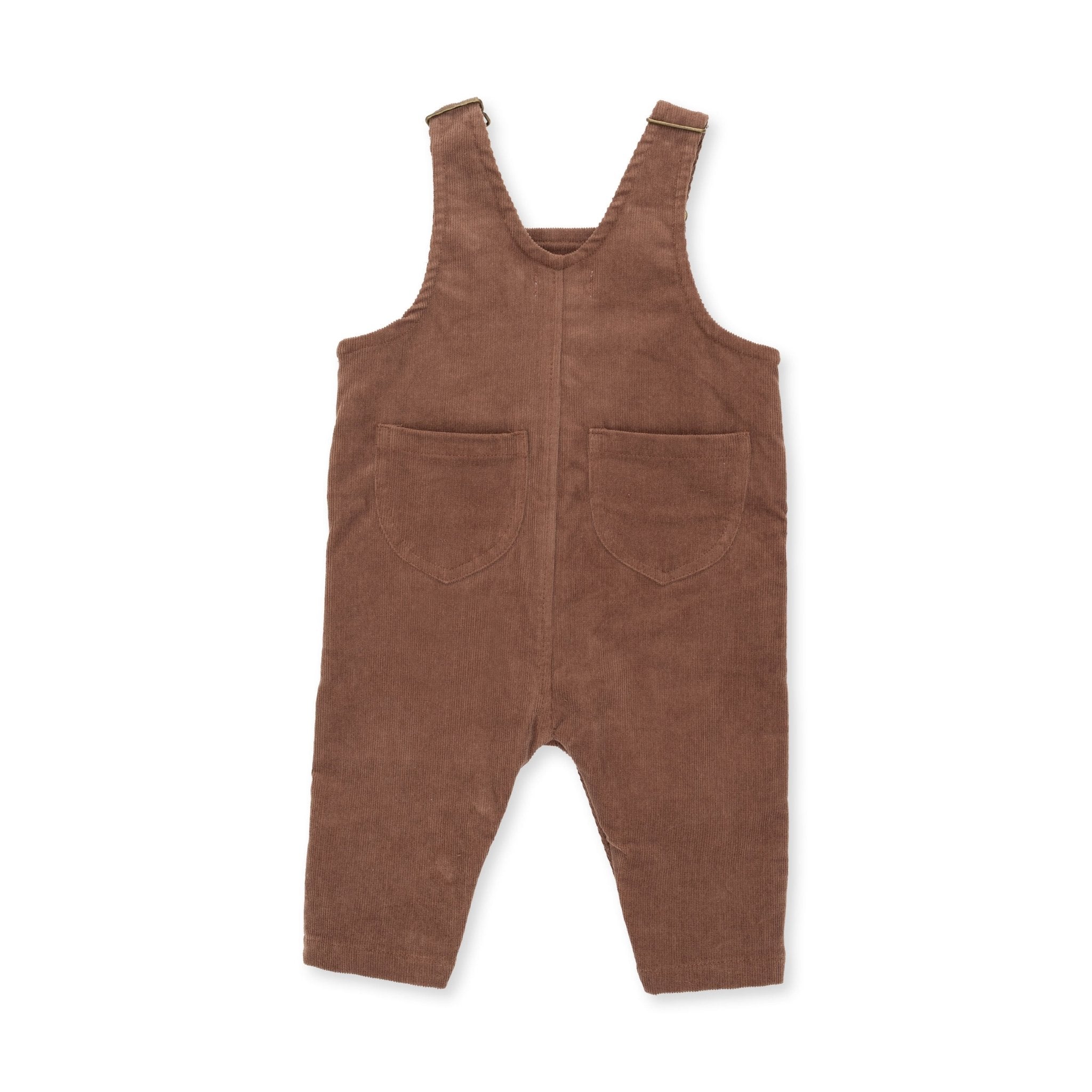 Angel Dear Uni Old School Overall Solid Beaver - Angel Dear