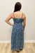Arlin Midi Dress - Capri Blue Queen - Lilly Pulitzer