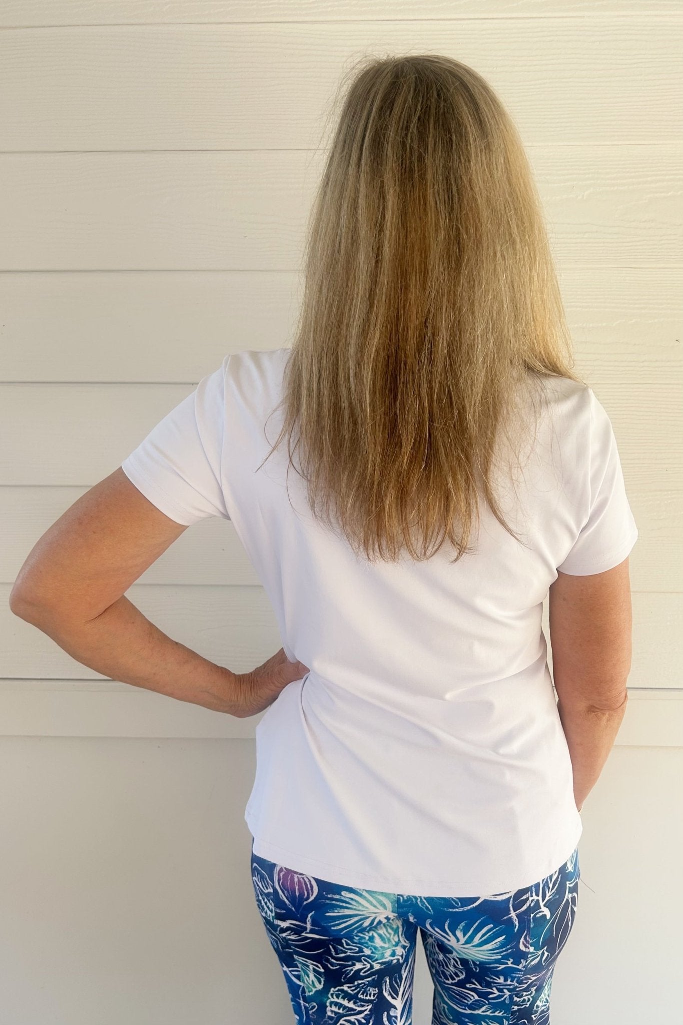 Aryeh Zoe Short Sleeve Polo - White - Aryeh