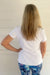 Aryeh Zoe Short Sleeve Polo - White - Aryeh