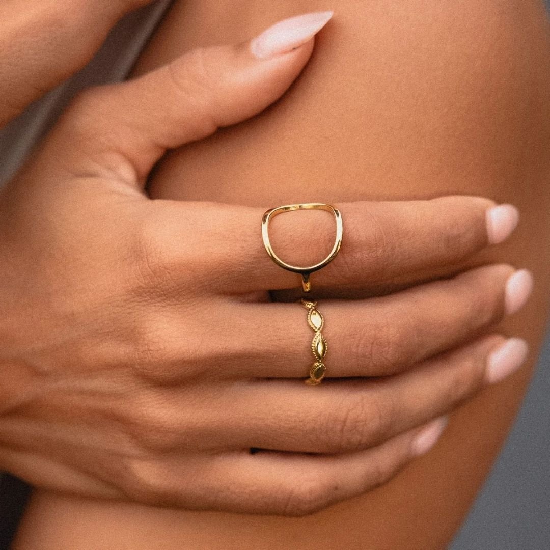 Atolea Jewelry Aphrodite Ring In Gold - ATOLEA Jewelry