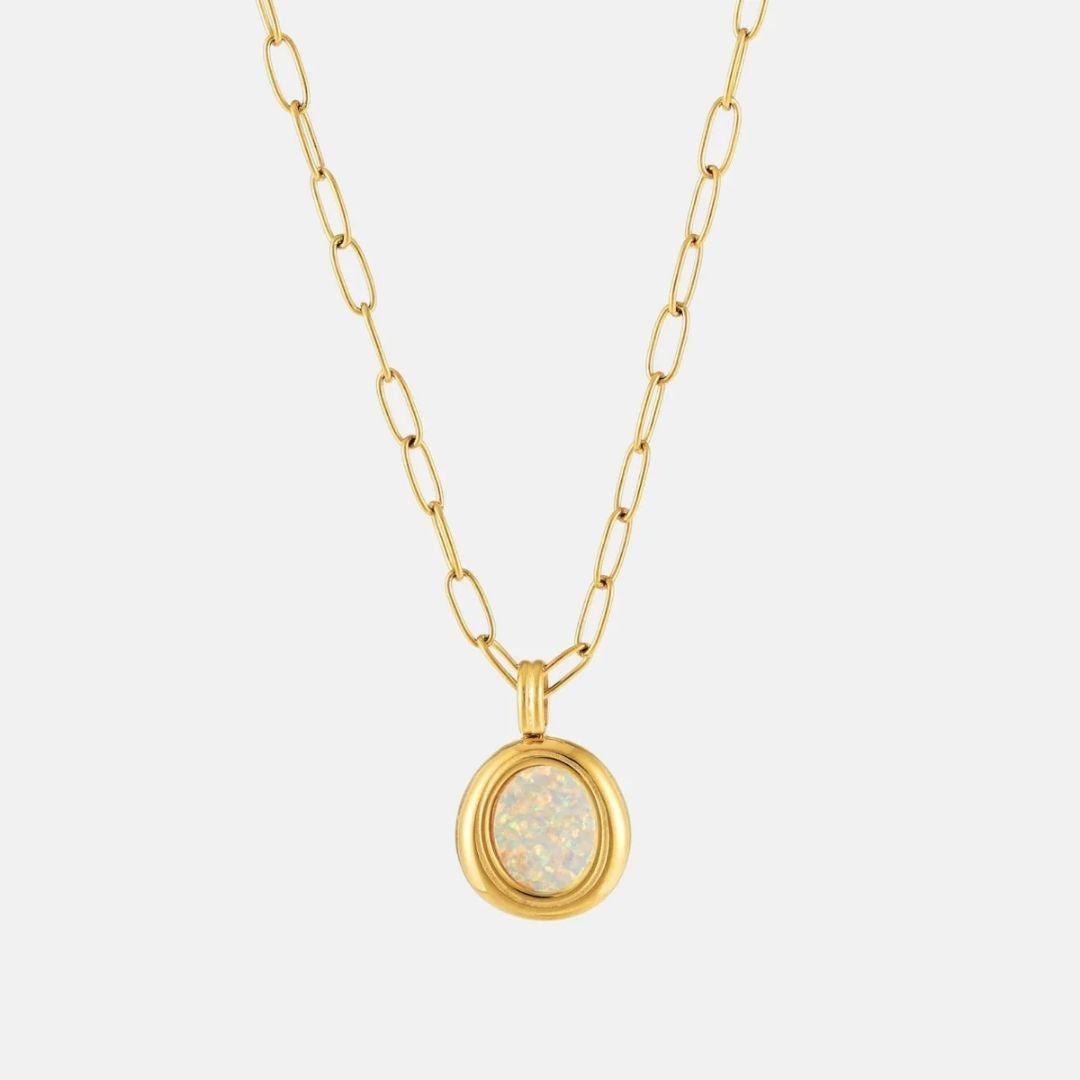 Atolea Jewelry Opal Aura Necklace - ATOLEA Jewelry