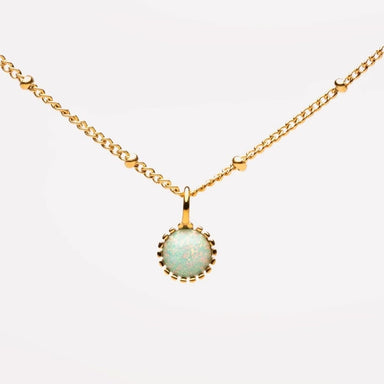 Atolea Jewelry Petite Opal Necklace - ATOLEA Jewelry