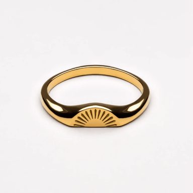 Atolea Jewelry Sunrise Ring In Gold - ATOLEA Jewelry