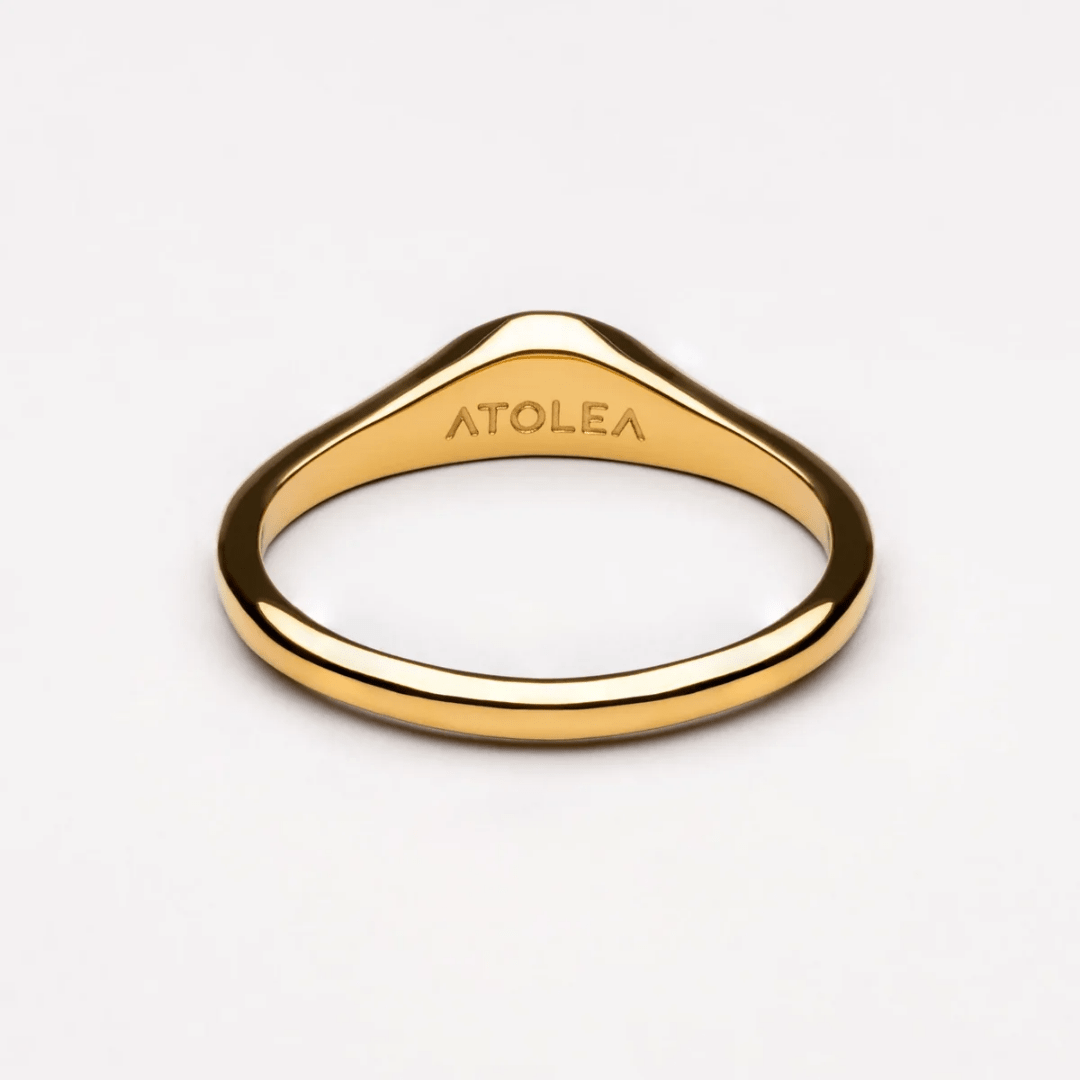 Atolea Jewelry Sunrise Ring In Gold - ATOLEA Jewelry