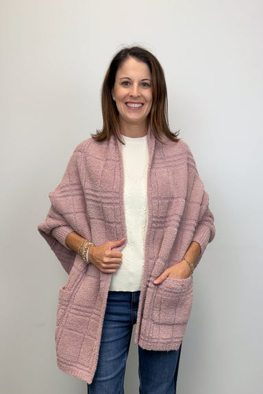 Barefoot Dreams CozyChic Cotton Tonal Blanket Wrap - Barefoot Dreams