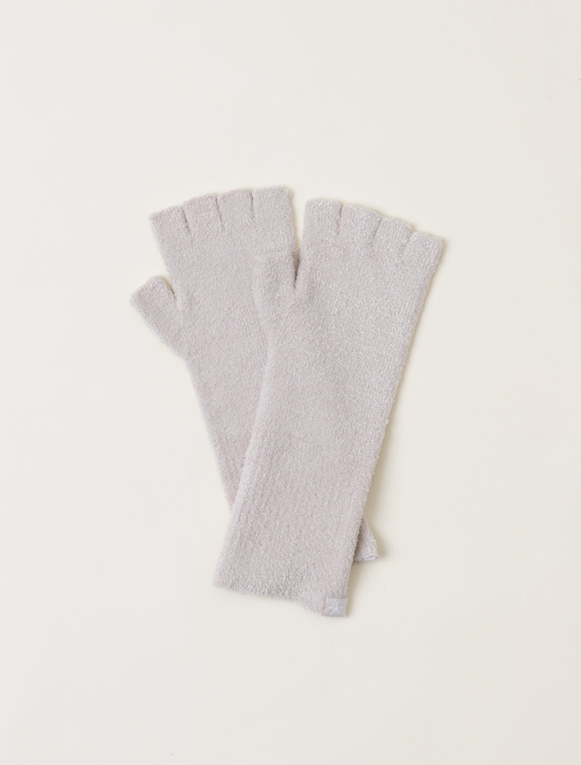 Barefoot Dreams CozyChic Lite Fingerless Gloves Stone - Barefoot Dreams