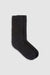 Barefoot Dreams CozyChic Waffle Socks Black - Barefoot Dreams