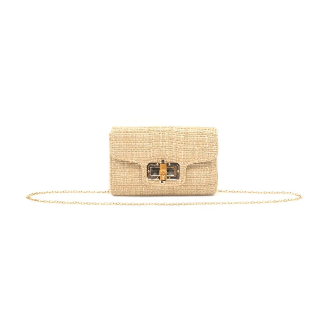 BC Bags Natural Clutch - BC Bags