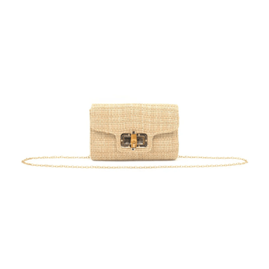 BC Bags Natural Clutch - BC Bags