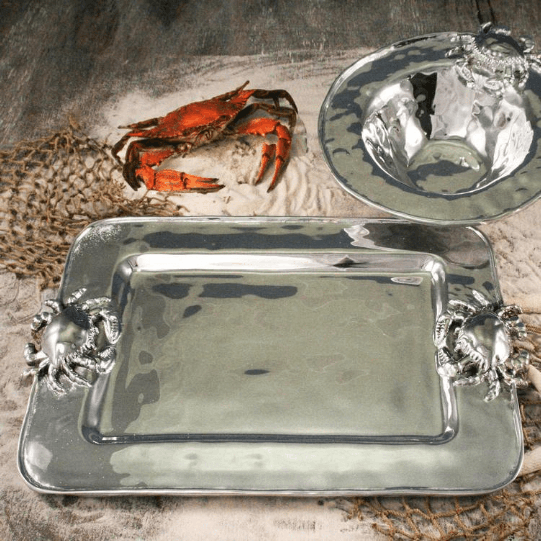 Beatriz Ball Ocean Crab Medium Rectangular Tray - Beatriz Ball