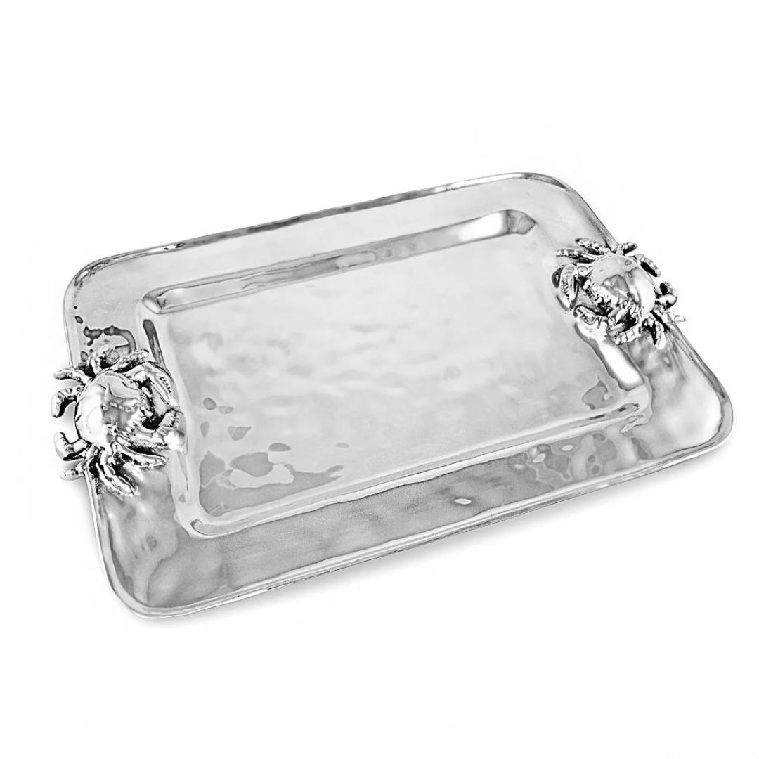 Beatriz Ball Ocean Crab Medium Rectangular Tray - Beatriz Ball