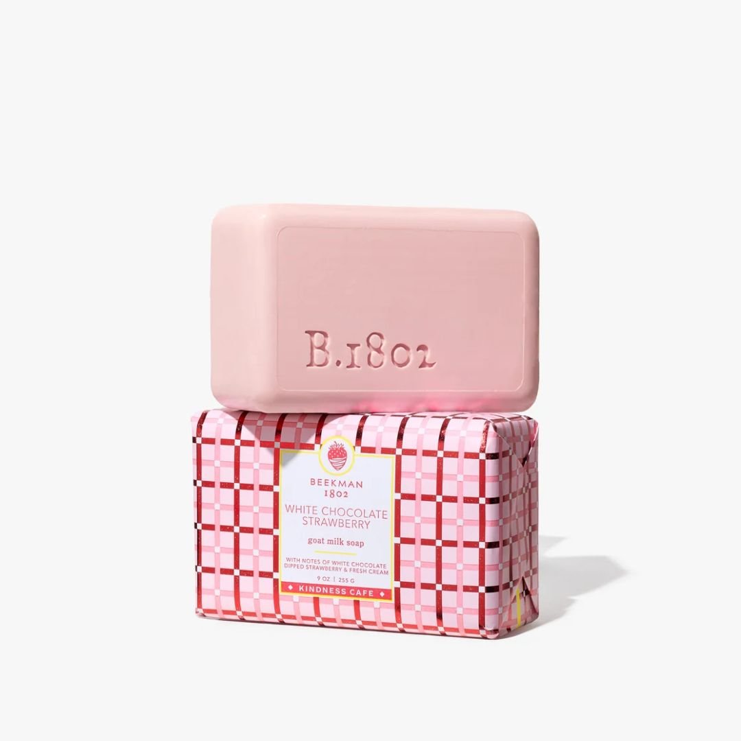 Beekman Bar Soap In White Chocolate Strawberry - Beekman 1802
