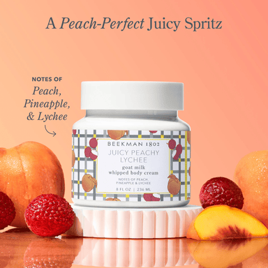 Beekman Whipped Body Cream - Juicy Peachy Lychee - Beekman 1802
