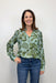 Bethany Blouse - Serpentine Foliage - Spartina
