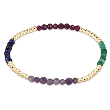 Blissful Pattern 2.5mm Bead Bracelet - Hot Mess FW25 - Enewton