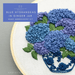 Blue Hydrangeas In Ginger Jar Intermediate Embroidery Kit - And Other Adventures Embroidery Co