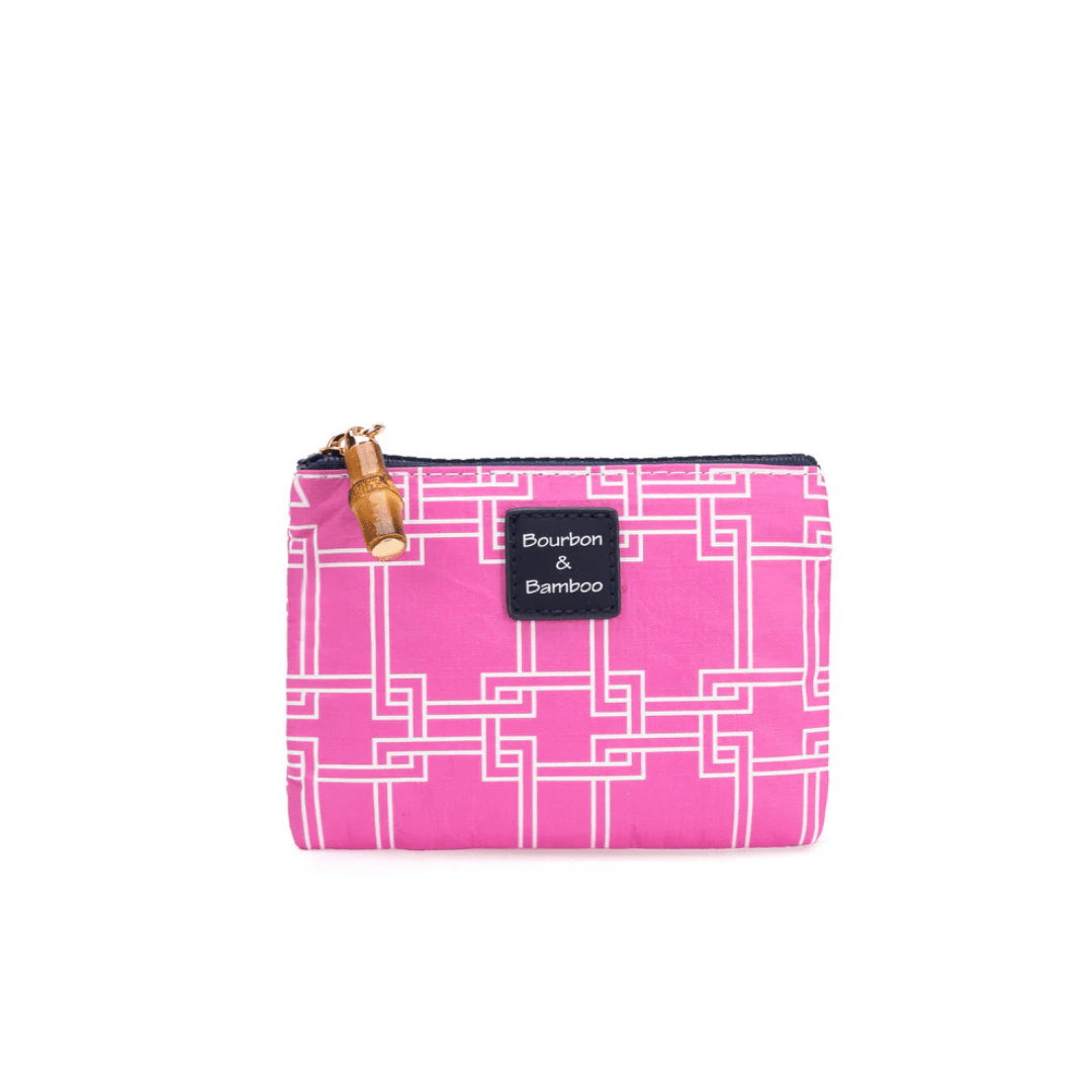Bourbon & Bamboo Coin Pouch - Bourbon & Bamboo