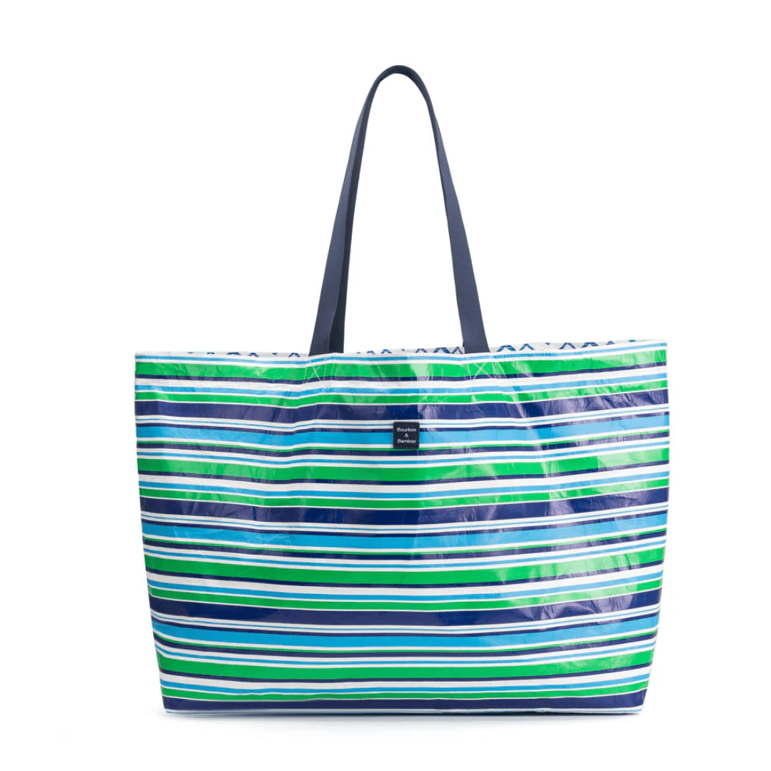 Bourbon & Bamboo Market Tote - Bourbon & Bamboo