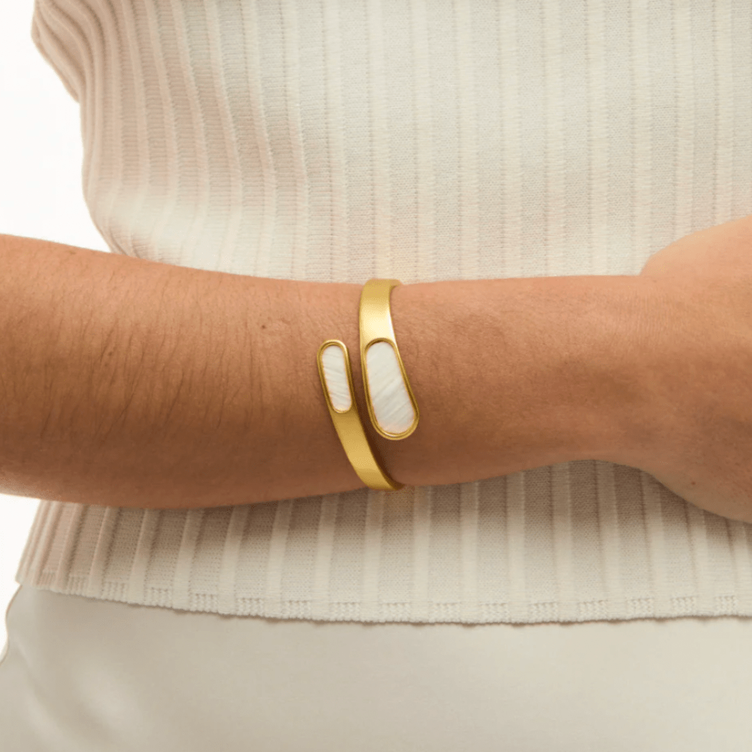 Brackish Alexis Bezel Hinge Cuff - Brackish