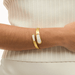 Brackish Alexis Bezel Hinge Cuff - Brackish