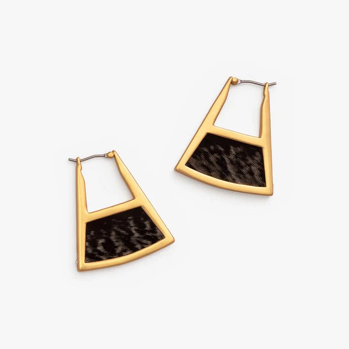 Brackish Emma Double Sided Triangle Hoop - Brackish