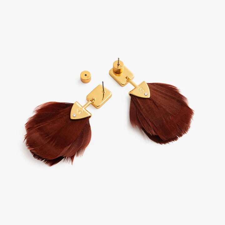 Brackish Penelope Bezel Drop Earring - Brackish
